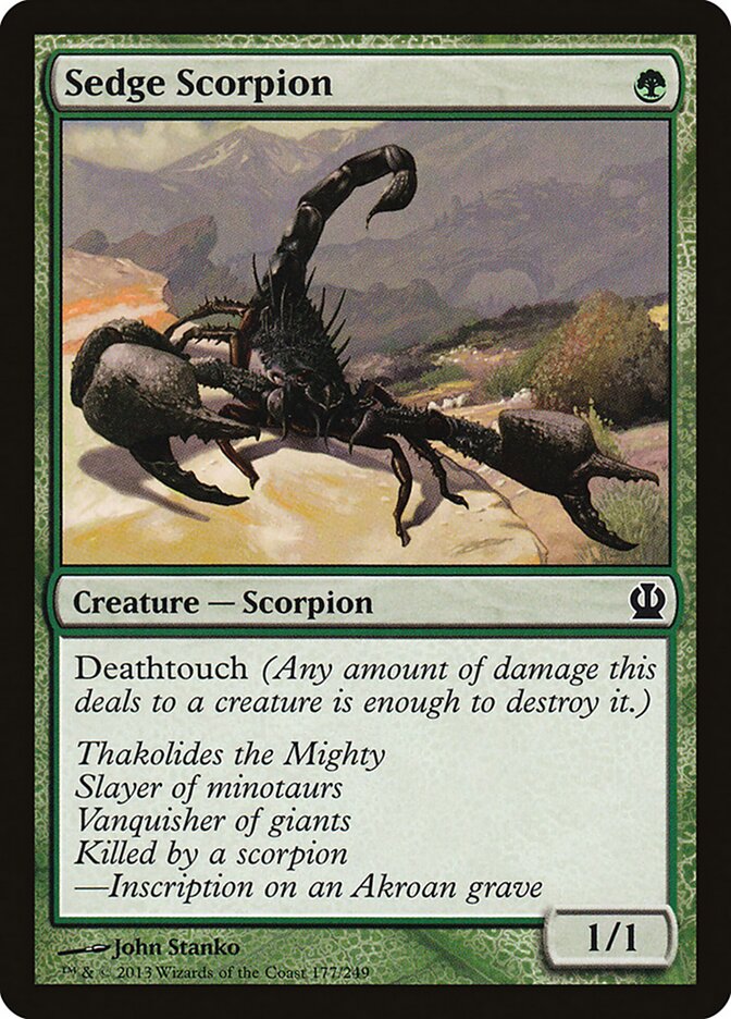 Sedge Scorpion - carta Magic The Gathering