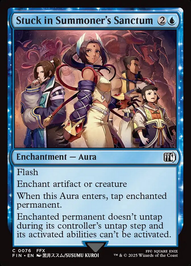 Stuck in Summoner's Sanctum - carta Magic The Gathering