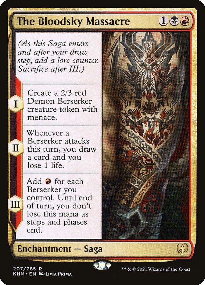 The Bloodsky Massacre - carta Magic The Gathering
