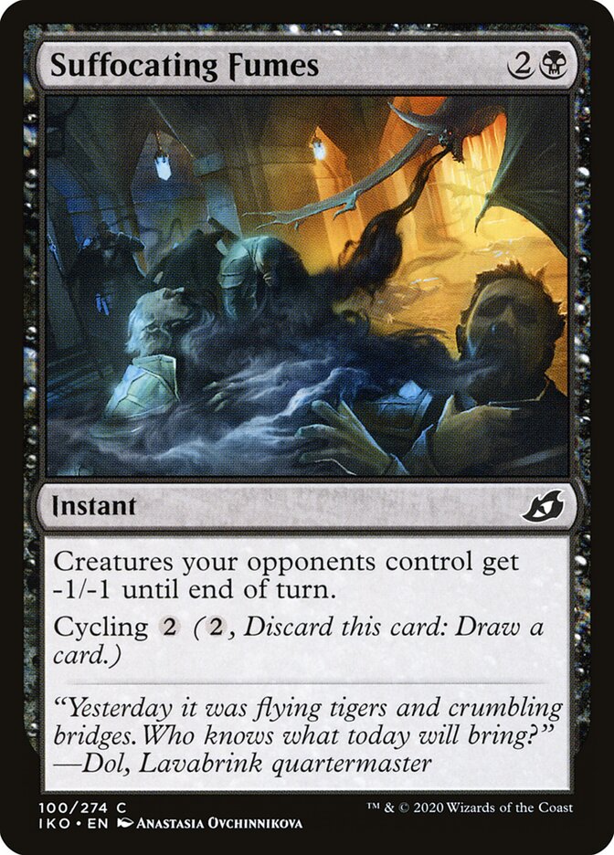 Suffocating Fumes - carta Magic The Gathering