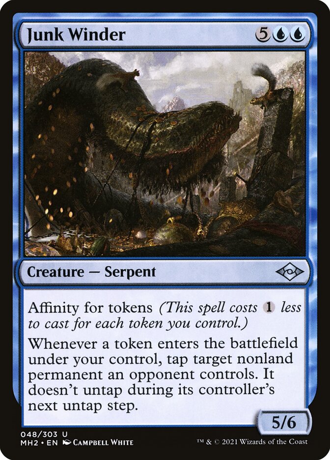 Junk Winder - carta Magic The Gathering