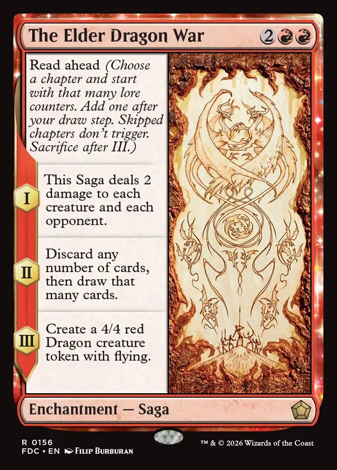 The Elder Dragon War - carta Magic The Gathering