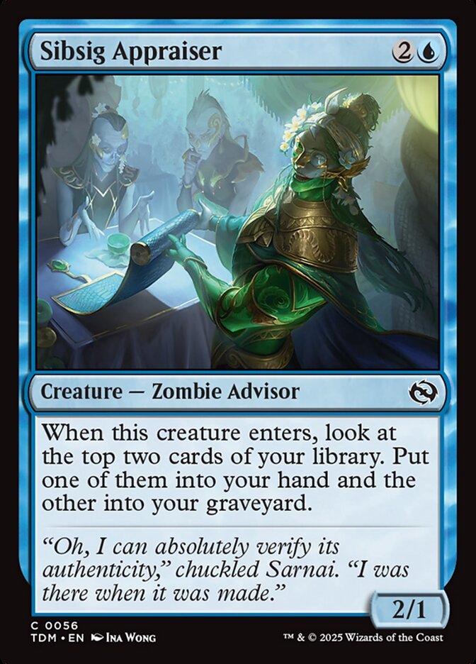 Sibsig Appraiser - carta Magic The Gathering