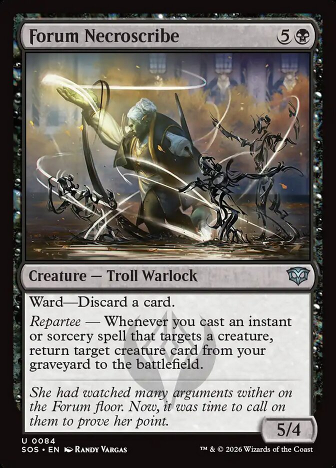 Forum Necroscribe - carta Magic The Gathering