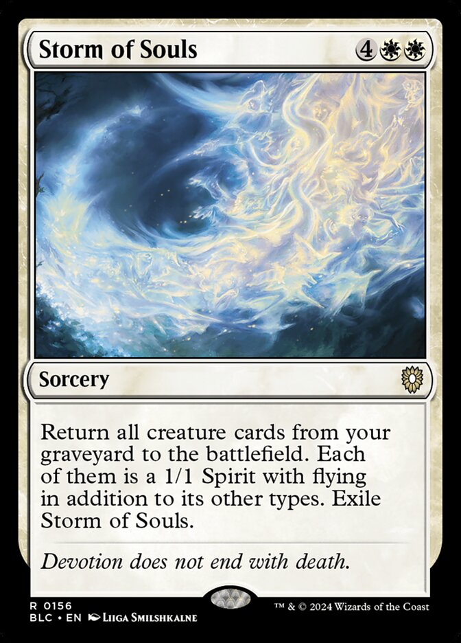 Storm of Souls - carta Magic The Gathering