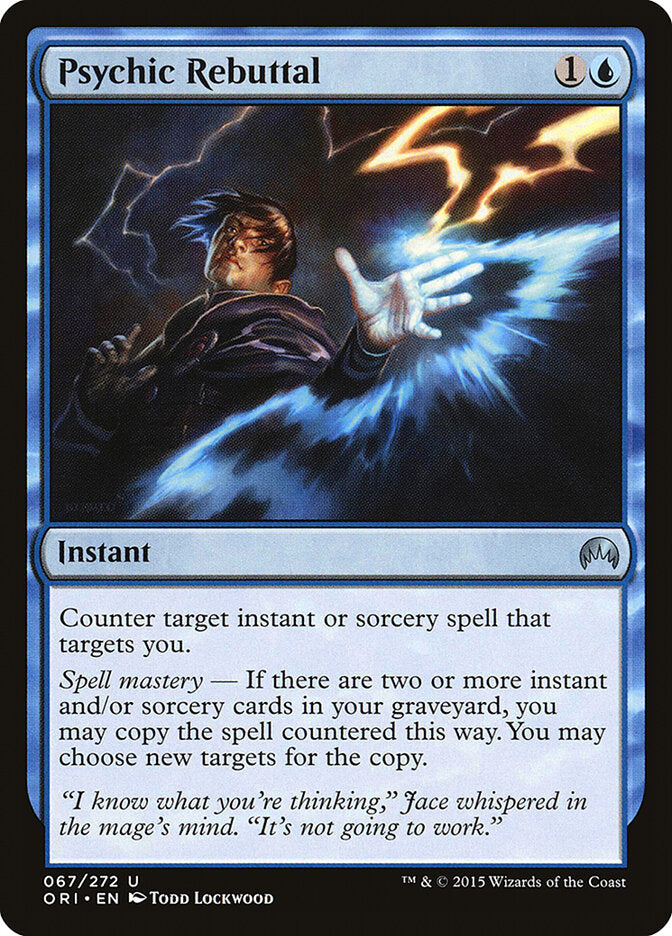 Psychic Rebuttal - carta Magic The Gathering