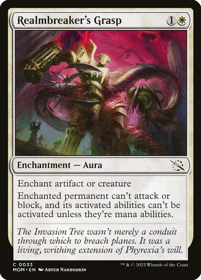 Realmbreaker's Grasp - carta Magic The Gathering
