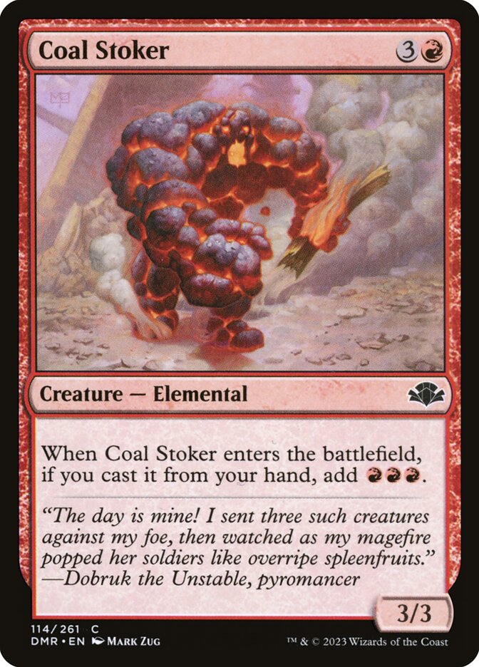 Coal Stoker - carta Magic The Gathering