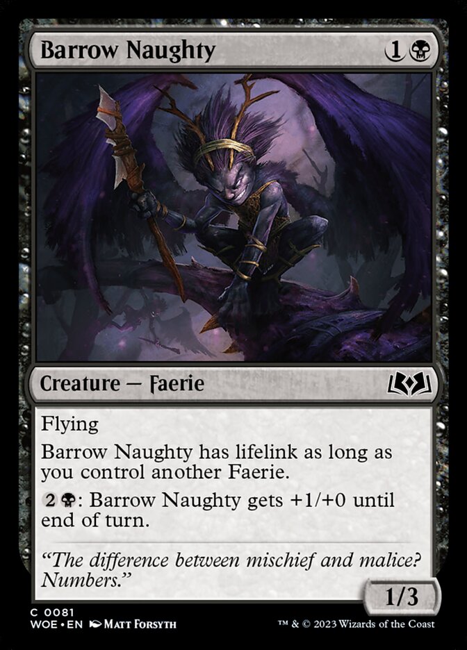 Barrow Naughty - carta Magic The Gathering