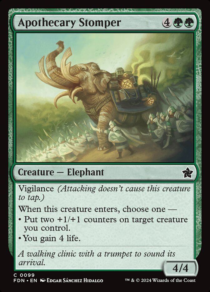Apothecary Stomper - carta Magic The Gathering