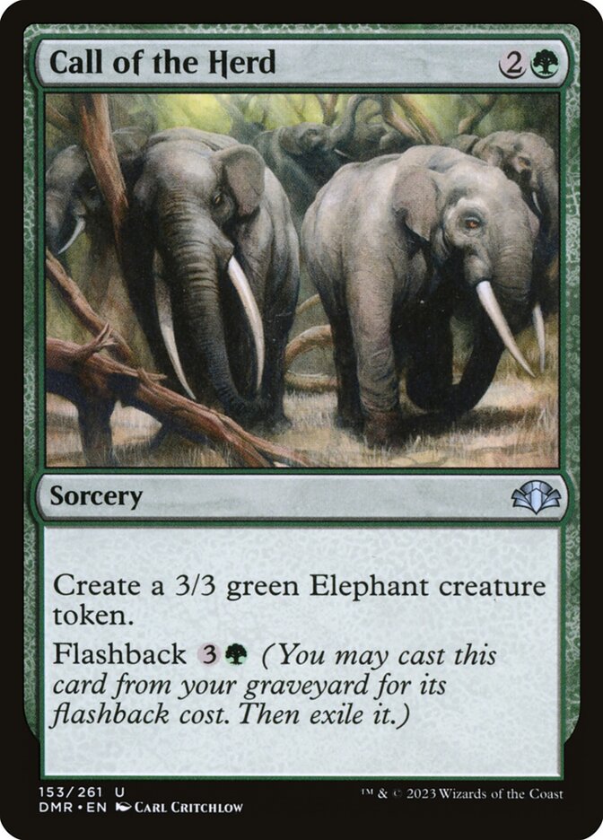 Call of the Herd - carta Magic The Gathering