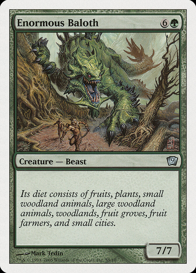 Enormous Baloth - carta Magic The Gathering