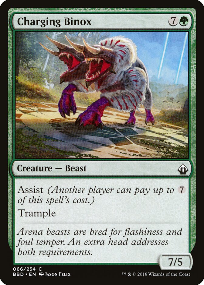 Charging Binox - carta Magic The Gathering
