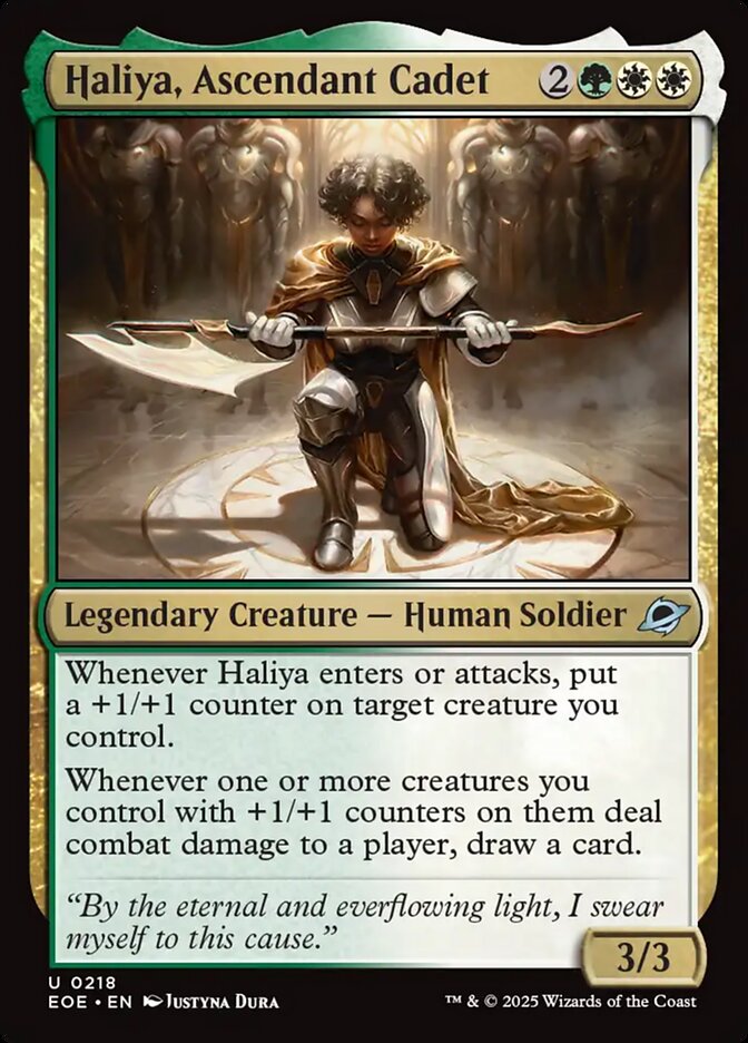 Haliya, Ascendant Cadet - carta Magic The Gathering