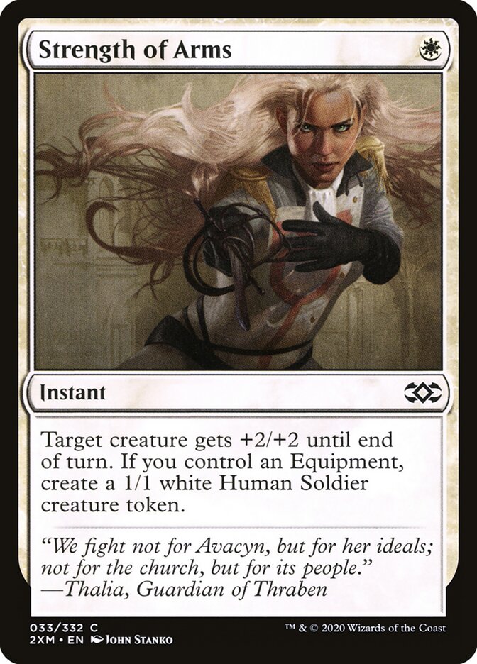 Strength of Arms - carta Magic The Gathering