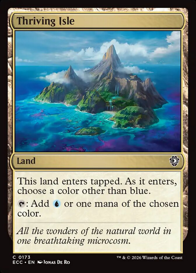 Thriving Isle - carta Magic The Gathering