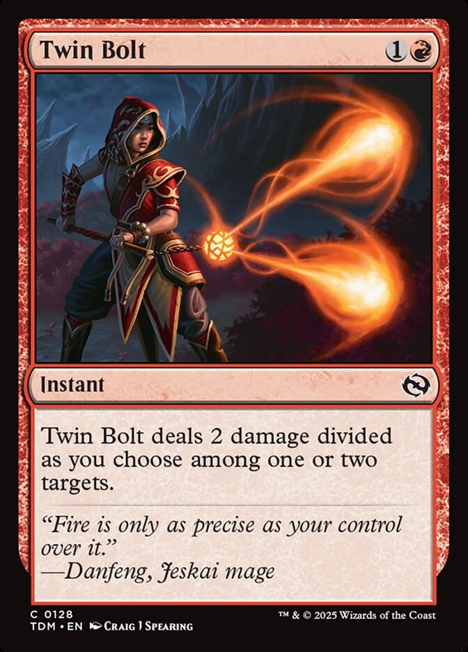 Twin Bolt - carta Magic The Gathering