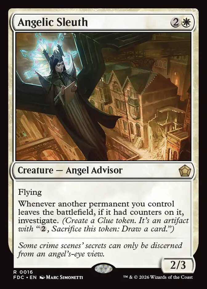Angelic Sleuth - carta Magic The Gathering