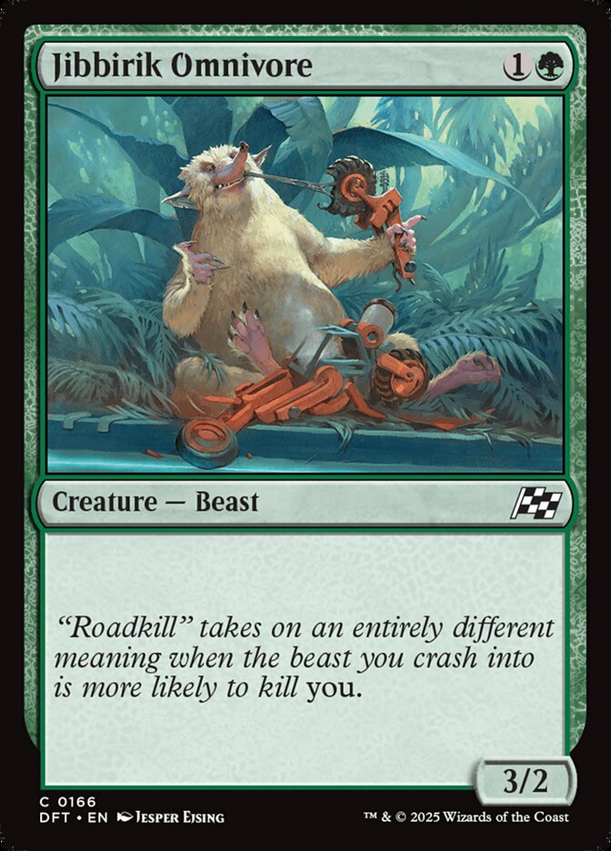 Jibbirik Omnivore - carta Magic The Gathering