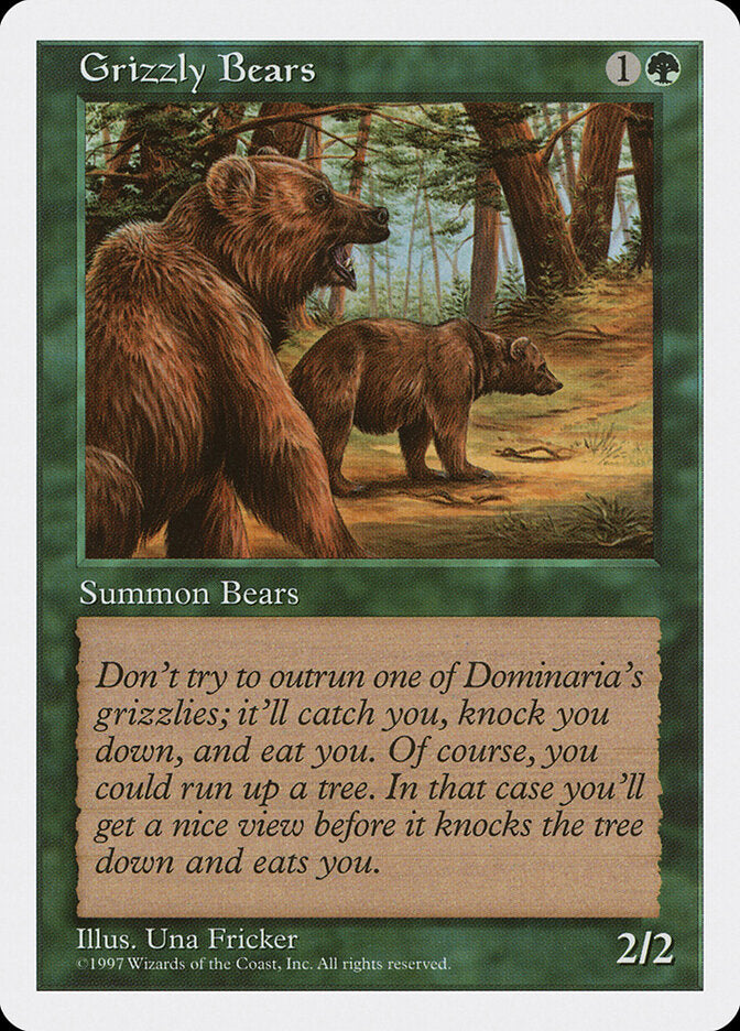 Grizzly Bears - carta Magic The Gathering