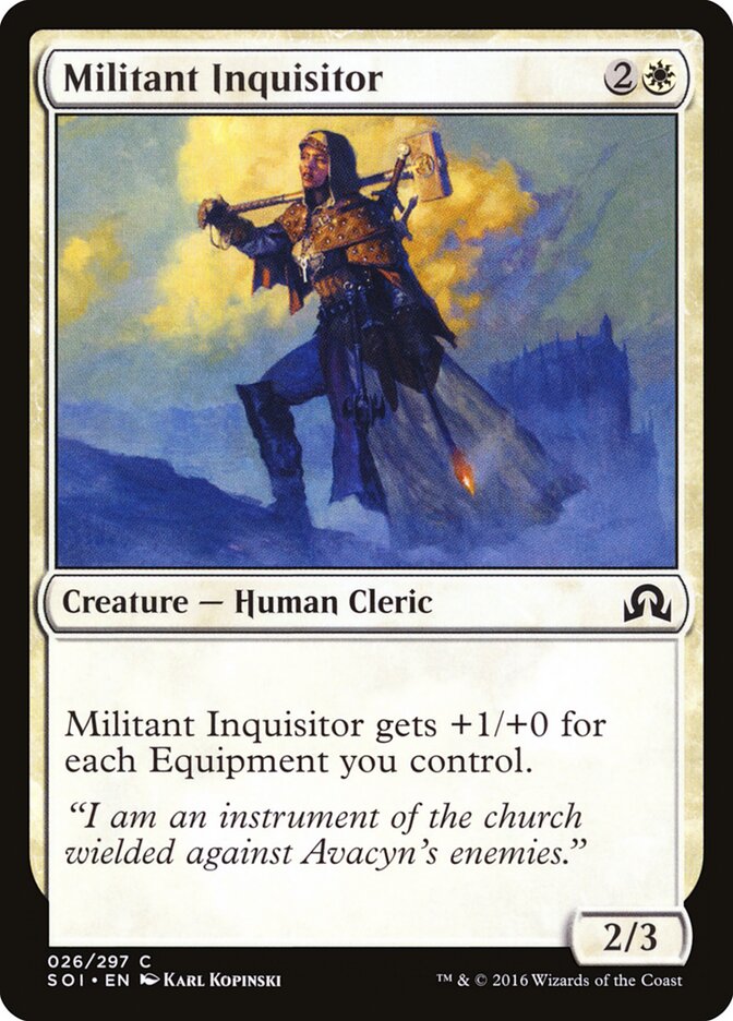 Militant Inquisitor - carta Magic The Gathering