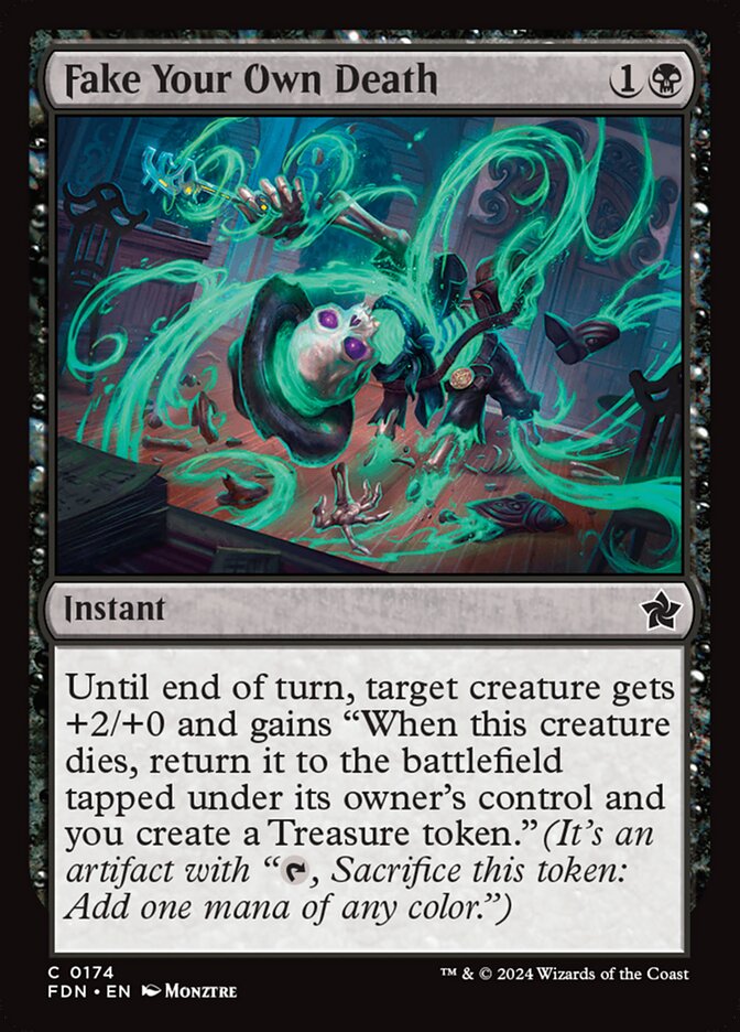 Fake Your Own Death - carta Magic The Gathering