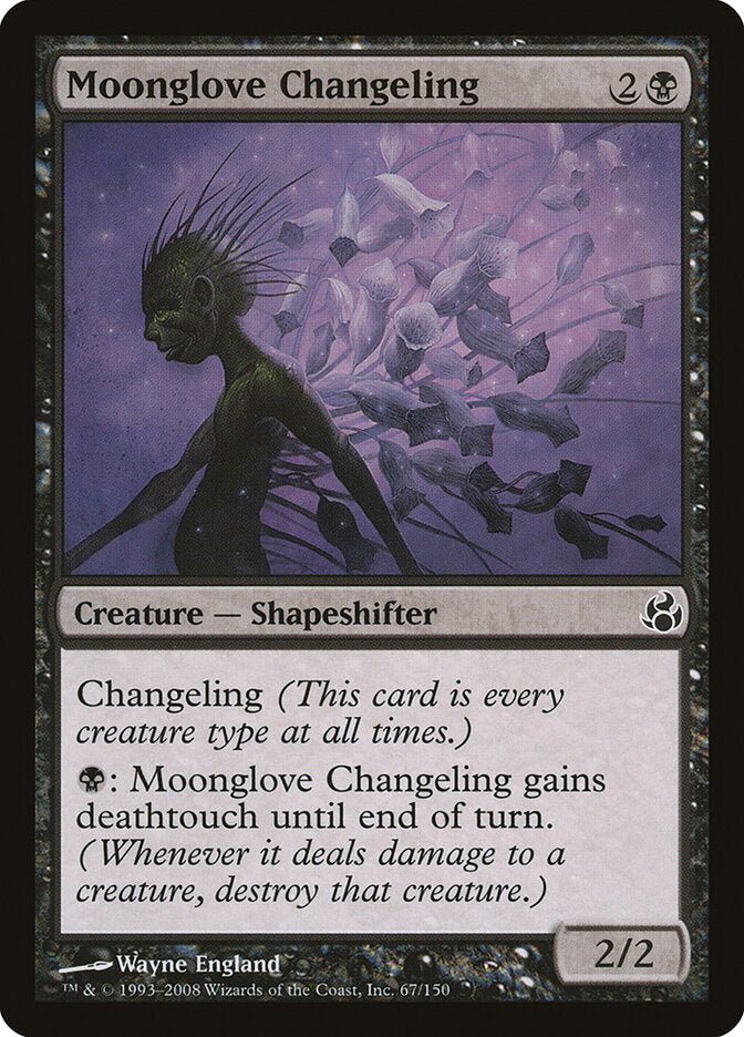 Moonglove Changeling - carta Magic The Gathering
