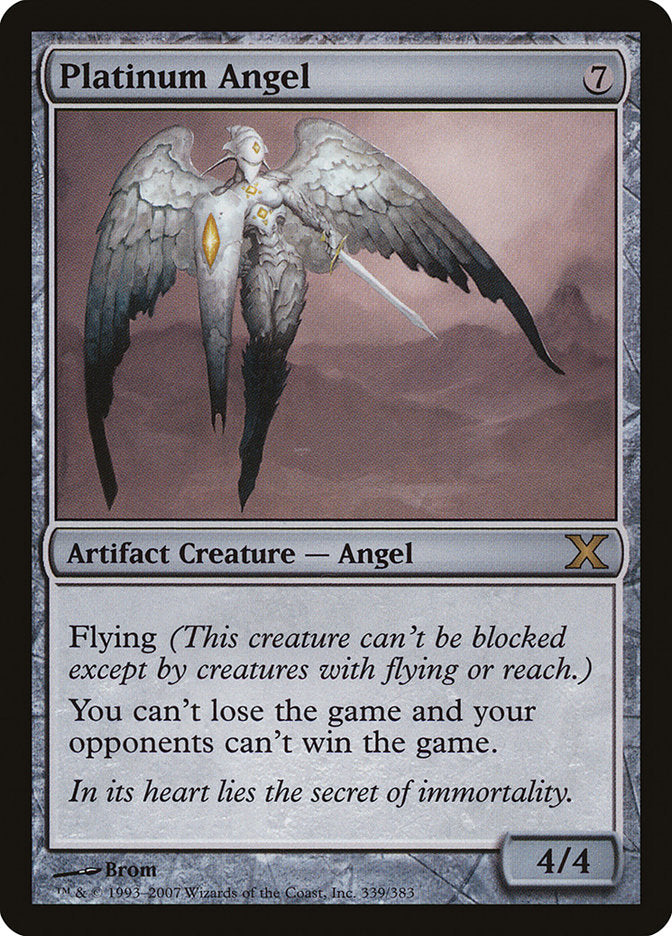Platinum Angel - carta Magic The Gathering
