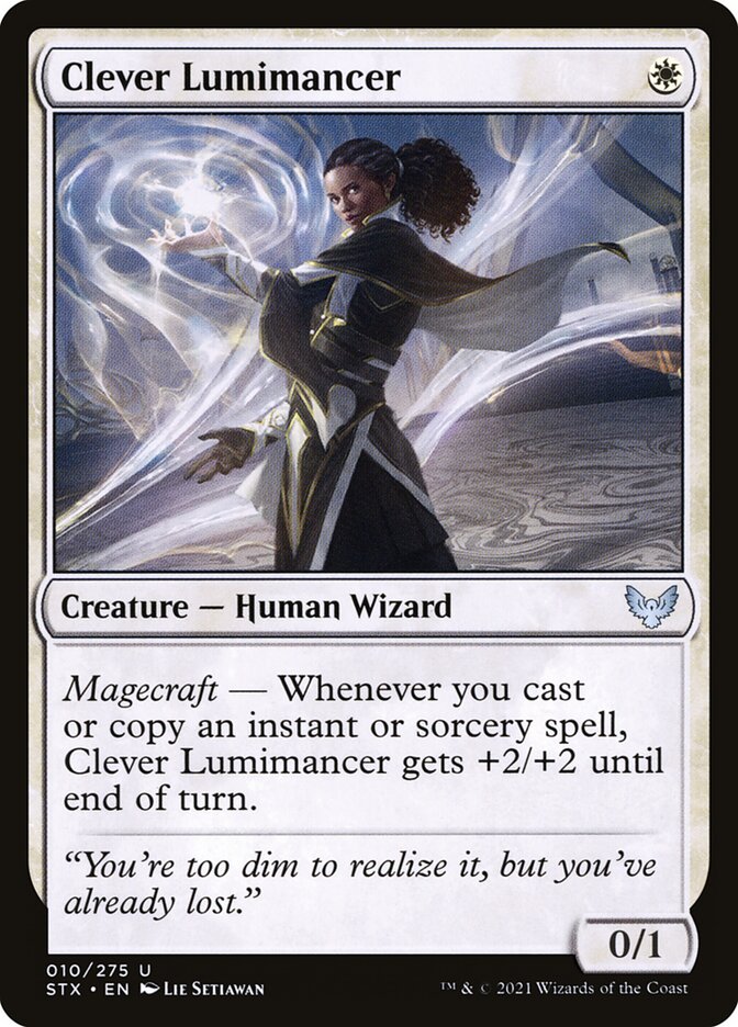 Clever Lumimancer - carta Magic The Gathering