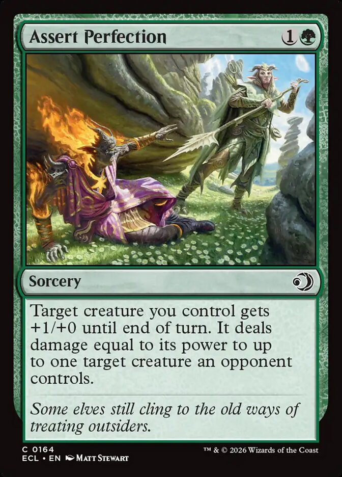 Assert Perfection - carta Magic The Gathering