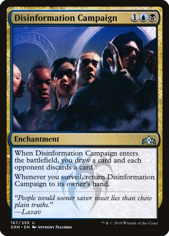 Disinformation Campaign - carta Magic The Gathering