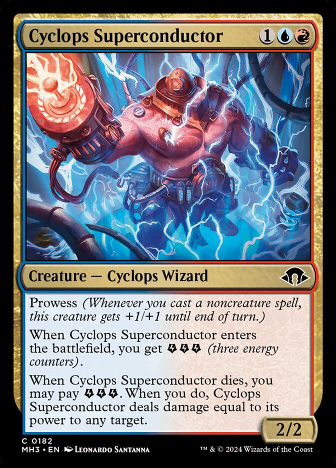 Cyclops Superconductor - carta Magic The Gathering