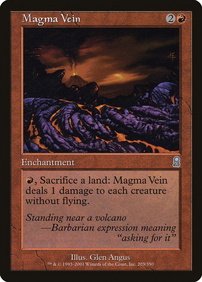 Magma Vein - carta Magic The Gathering