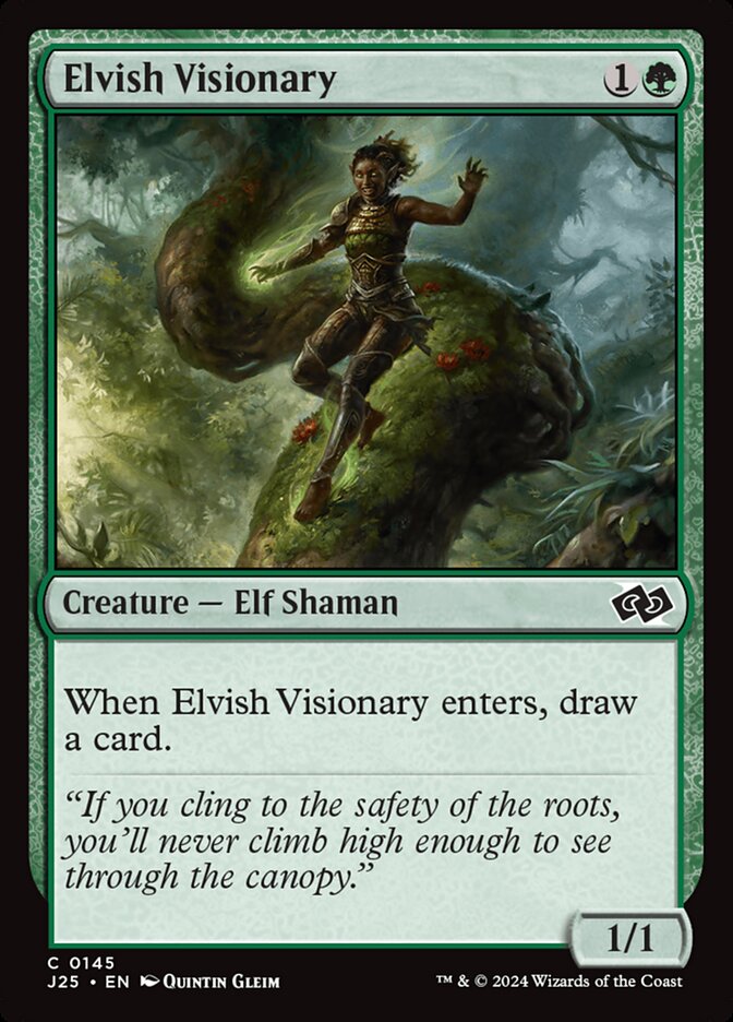 Elvish Visionary - carta Magic The Gathering