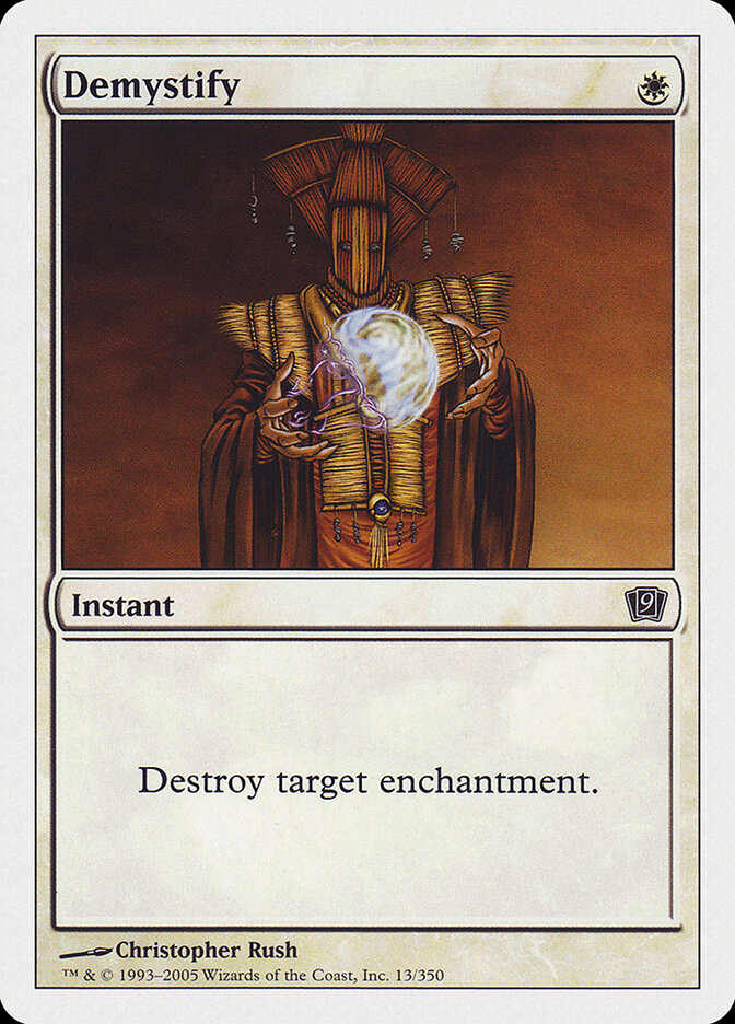 Demystify - carta Magic The Gathering