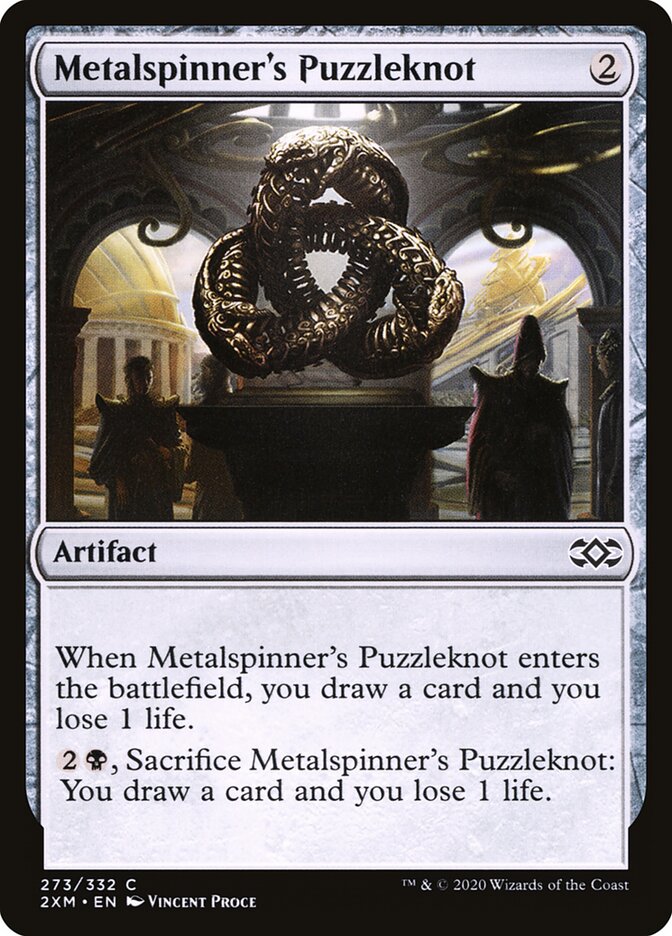 Metalspinner's Puzzleknot - carta Magic The Gathering