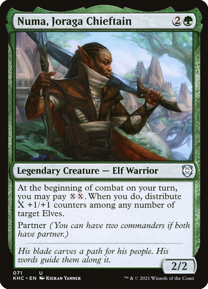 Numa, Joraga Chieftain - carta Magic The Gathering