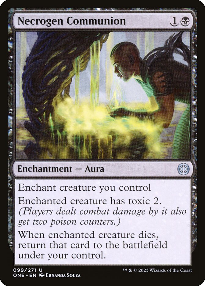 Necrogen Communion - carta Magic The Gathering