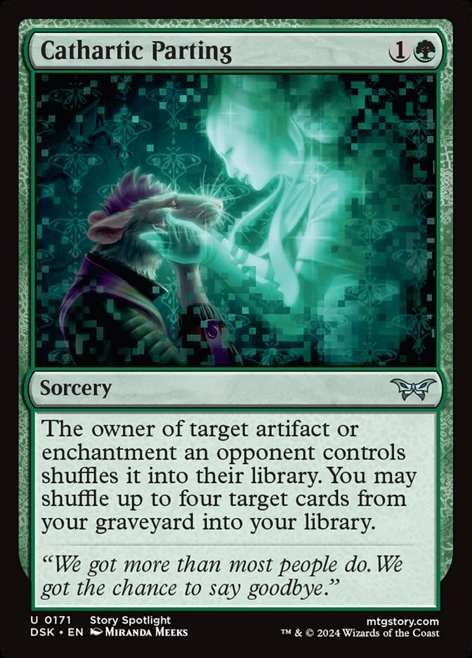 Cathartic Parting - carta Magic The Gathering