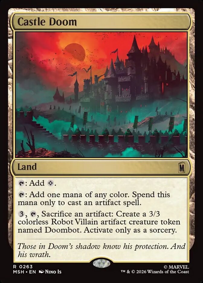 Castle Doom - carta Magic The Gathering