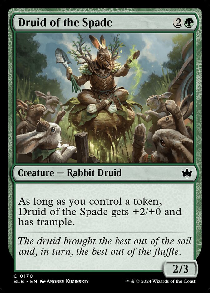 Druid of the Spade - carta Magic The Gathering