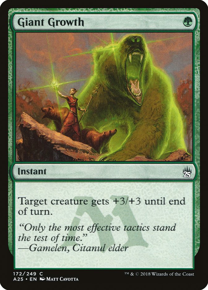 Giant Growth - carta Magic The Gathering