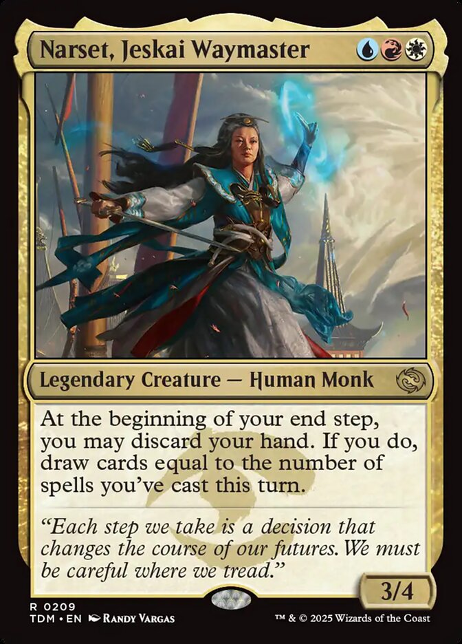 Narset, Jeskai Waymaster - carta Magic The Gathering