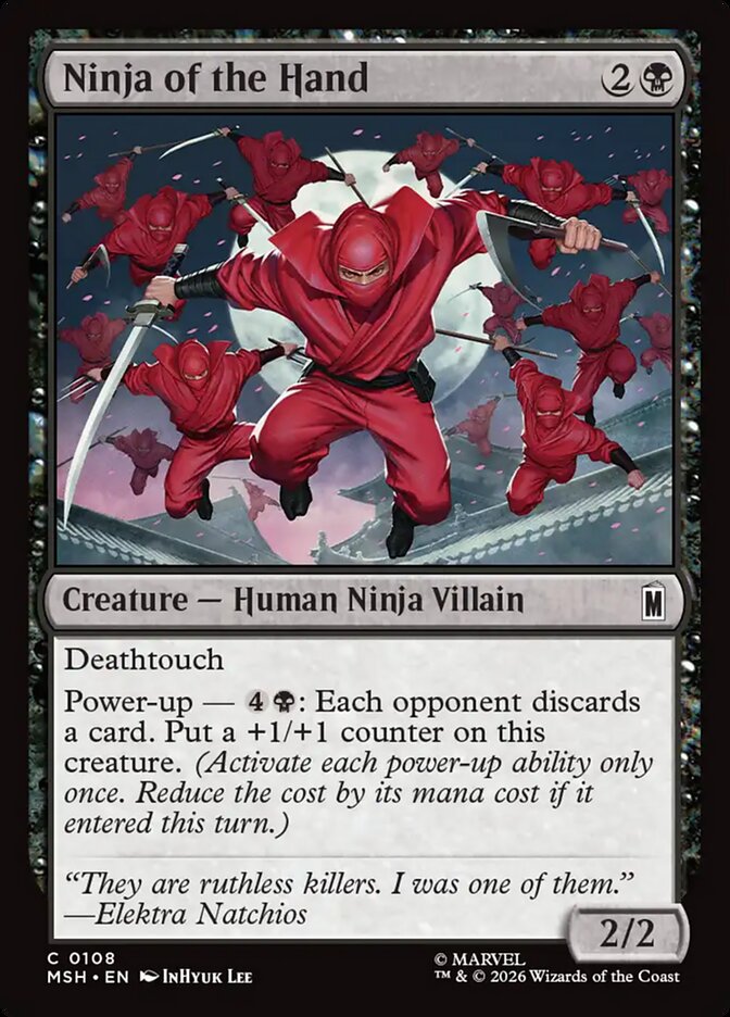 Ninja of the Hand - carta Magic The Gathering