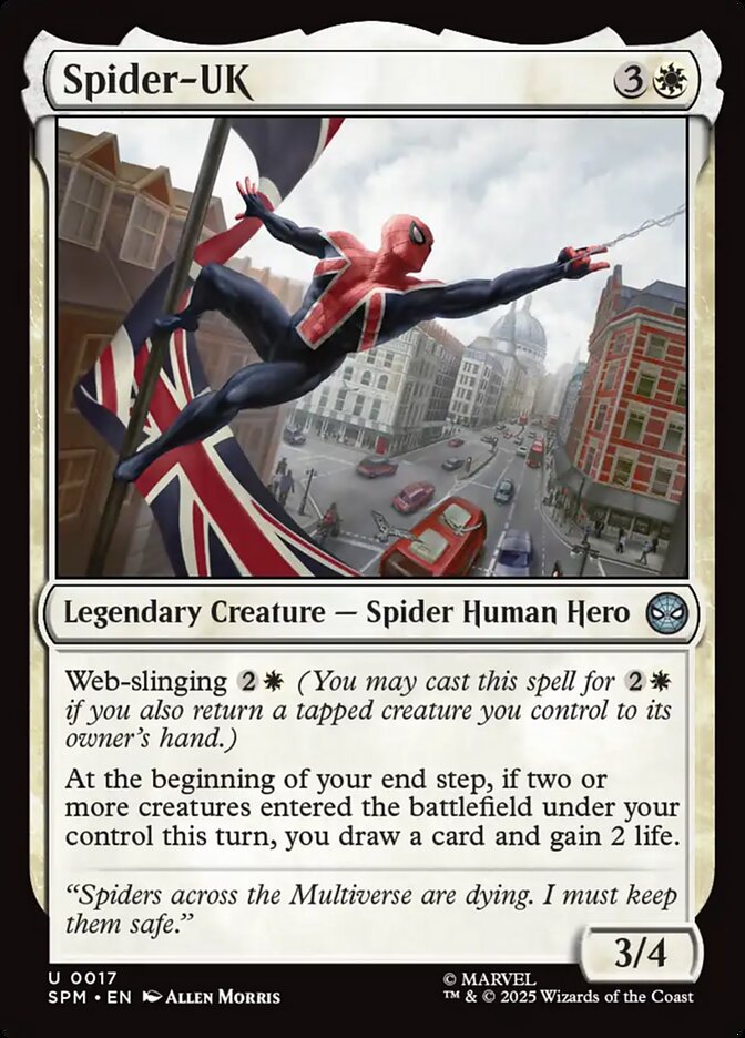 Spider-UK - carta Magic The Gathering