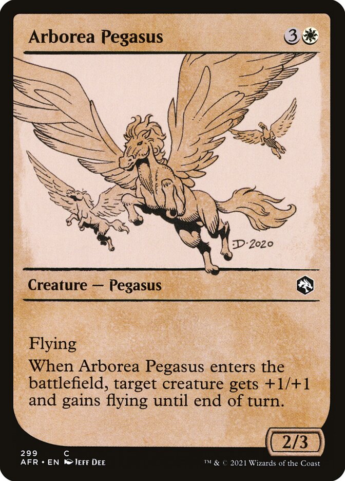 Arborea Pegasus - carta Magic The Gathering