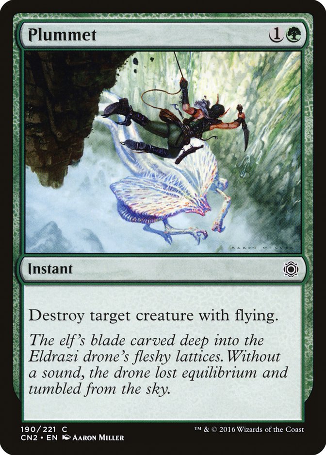 Plummet - carta Magic The Gathering