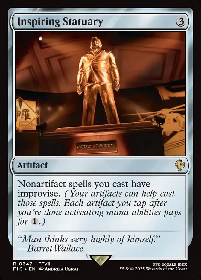 Inspiring Statuary - carta Magic The Gathering