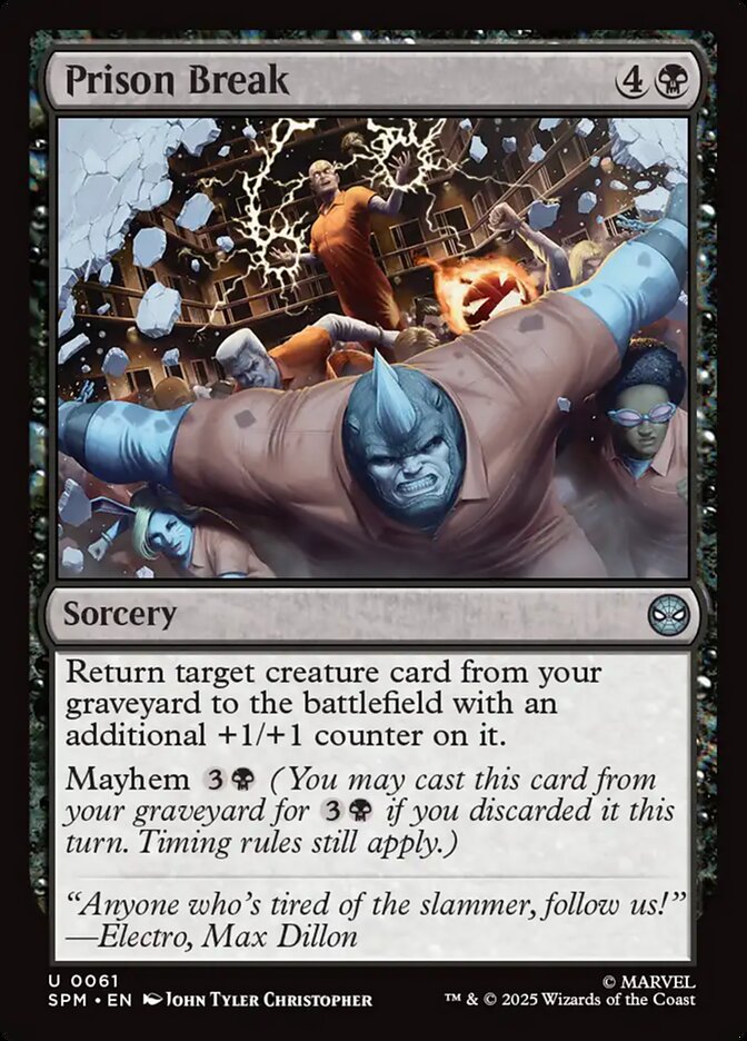 Prison Break - carta Magic The Gathering