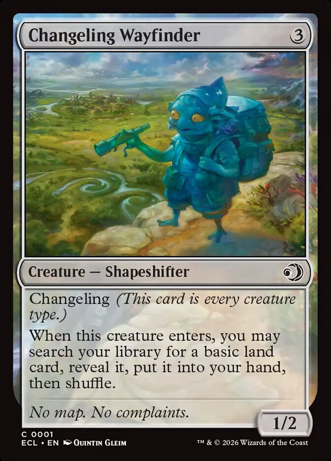 Changeling Wayfinder - carta Magic The Gathering